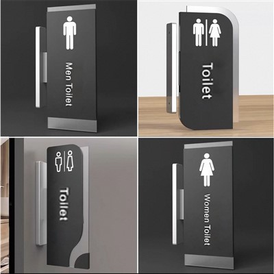 Letreros acrílicos para baños