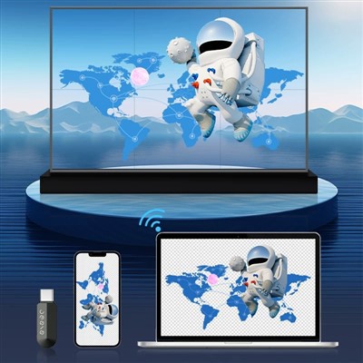 Pantalla LED clara